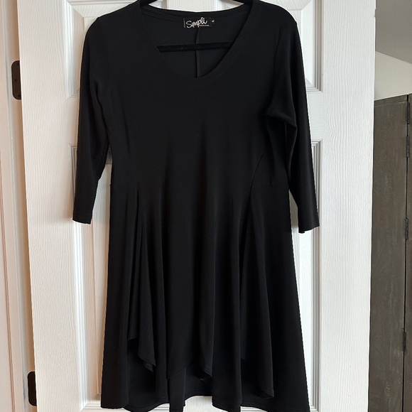 Sympli Black Tunic Size 8 - Picture 1 of 3